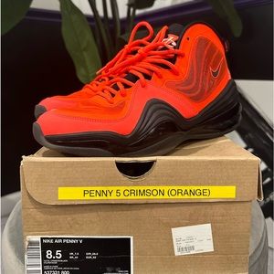 Air Penny 5 'Total Crimson'